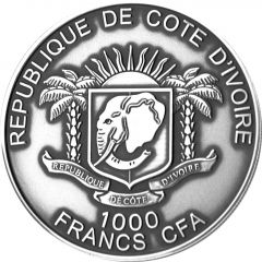1000 Francs CFA Oskar Schindler