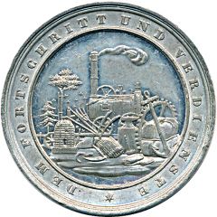 Medal - Dem Fortschritt und Verdienste Eger