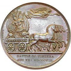Medal - Battle of Vimiera. English Army enters Lisbon