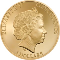 5 Dollars - Elizabeth II Sungazer Lizard