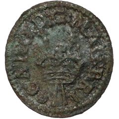 1 Farthing - Charles I Richmond issue, type 12