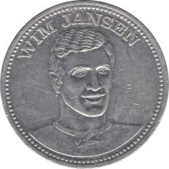 Shell Token - Voetbal Top 20 Wim Jansen