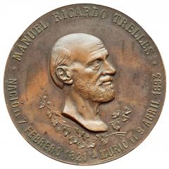 Medal to the death of Manuel Ricardo Trelles