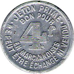 4 Francs - Groupement Commercial Montbeliardais