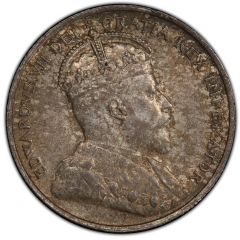 9 Piastres - Edward VII