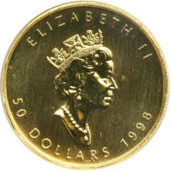 50 Dollars - Elizabeth II 3rd Portrait, GML Bullion Coinage