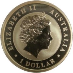 1 Dollar - Elizabeth II 4th Portrait - Australian Koala