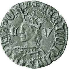 1/2 Tornês de Busto - Fernando I Coruña/Spain mint