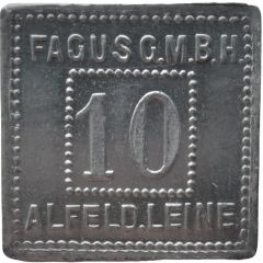 10 Pfennig - Alfeld Fagus G.M.B.H.