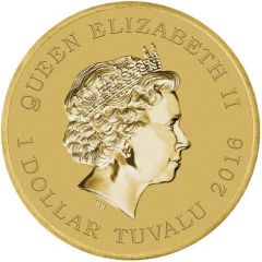 1 Dollar - Elizabeth II Snow Leopard