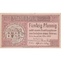 50 Pfennig Körlin