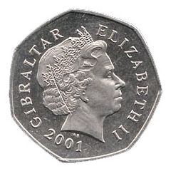 50 Pence - Elizabeth II Christmas