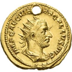 Double Aureus `Binio` - Trebonianus Gallus FELICITAS PVBLICA, Felicitas