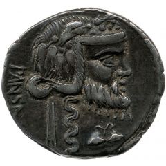 Denarius Vibia: Gaius Vibius Pansa, PANSA / C•VIBIVS•C•F