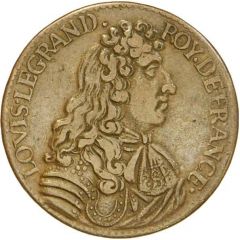 Token - Louis XIV Rattachement de Bar à la France