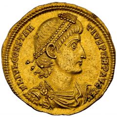 Solidus - Constantius II GLORIA REI PVBLICAE, Antioch