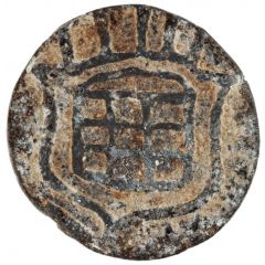 10 Bazarucos - Pedro IV Diu mint