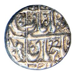 1/2 Rupee - Shah Jahan Surat mint