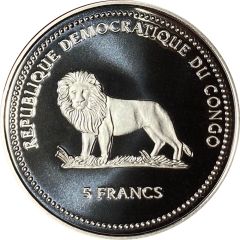 5 Francs Swallowtail