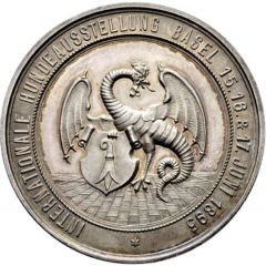 International Dog Exhibit Basel, silver