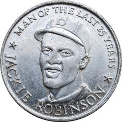 Token - Man of the Last 25 Years Jackie Robinson