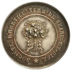 Token - Société d’horticulture de Seine-et-Oise Versailles 1840