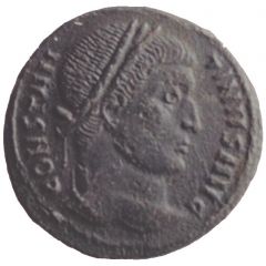 Nummus - Constantinus I DN CONSTANTINI MAX AVG VOT XX, Aquileia