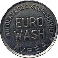 Car Wash Token - Euro Wash Ivrea, Turin