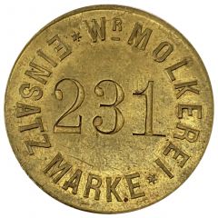 Token - Einsatz Marke - Molkerei
