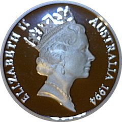 5 Dollars - Elizabeth II 3rd Portrait - Sir Douglas Mawson - Masterpieces in Silver