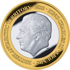 2 Pounds - Charles III Gold State Coach, Silver