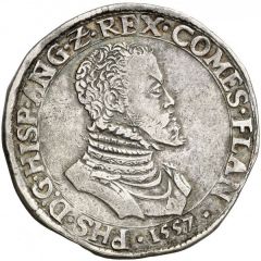 1 Daalder `Philipsdaalder` - Philip II ANG