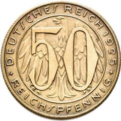 50 Reichspfennig - Pattern