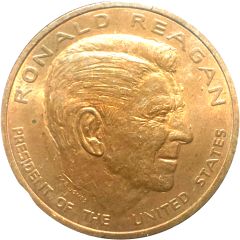 Medal - Inaugurated Ronald Reagan, President of the United States