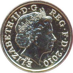 1 Pound - Elizabeth II 4th portrait, Belfast