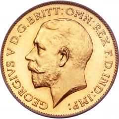 1/2 Sovereign - George V