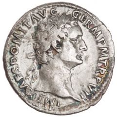 Denarius - Domitian IMP XIIII COS XIIII CENS P P P, Minerva