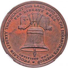 Dollar - U.S. Centennial Exposition Liberty Bell, Independence Hall
