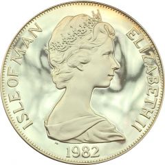 1 Crown - Elizabeth II P.S. Mona`s Queen II, Silver issue