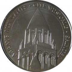 Jeton touristique - Monnaie de Paris - Saintes - Abbaye aux Dames - Cité musicale
