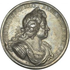 Medal - George I Treaty of Passarowitz, silver