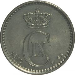 1 Øre - Christian IX Pattern