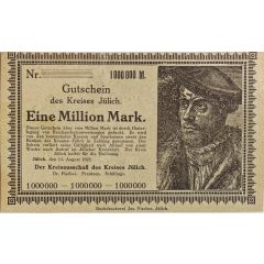 1 000 000 Mark Kreis Jülich