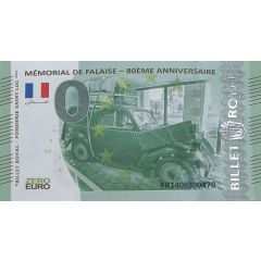 0 Euro - Mémorial de Falaise - 80ème anniversaire