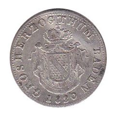 3 Kreuzers - Charles II Louis Frederick