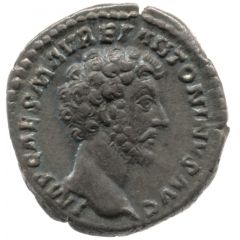 Denarius - Marcus Aurelius FEL TEMP TR P XV COS III, Felicitas
