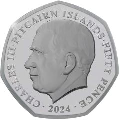 50 Pence - Charles III Hermione Granger, Colored