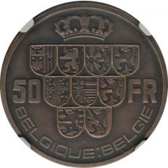 50 Francs - Léopold III BELGIQUE:BELGIE, Pattern