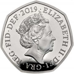 50 Pence - Elizabeth II Sherlock Holmes, Silver Proof