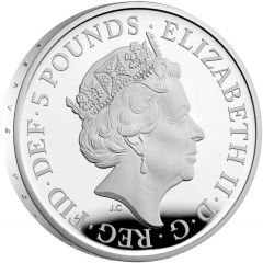5 Pounds - Elizabeth II Platinum Jubilee, Silver Proof